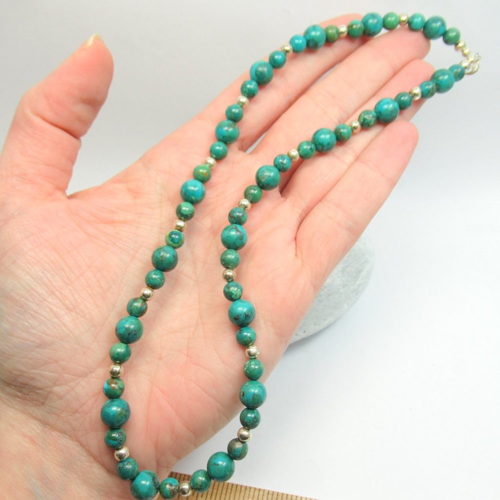 Turquoise and Silver necklace